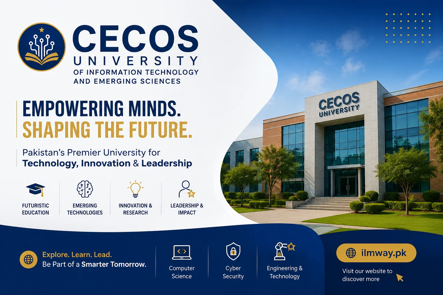 CECOS University Admission 2026: Apply Today - ilmway.pk